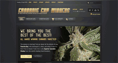 Desktop Screenshot of cannabiscupwinners.com